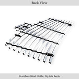 Stainless Steel Main Upper Stainless Steel Billet Grille 2007-2009 Nissan Altima Sedan GR14HFD76C