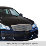 Stainless Steel Main Upper Stainless Steel Billet Grille 2008-2010 Infiniti M35 /2008-2010 Infiniti M45 GR14HFI57C