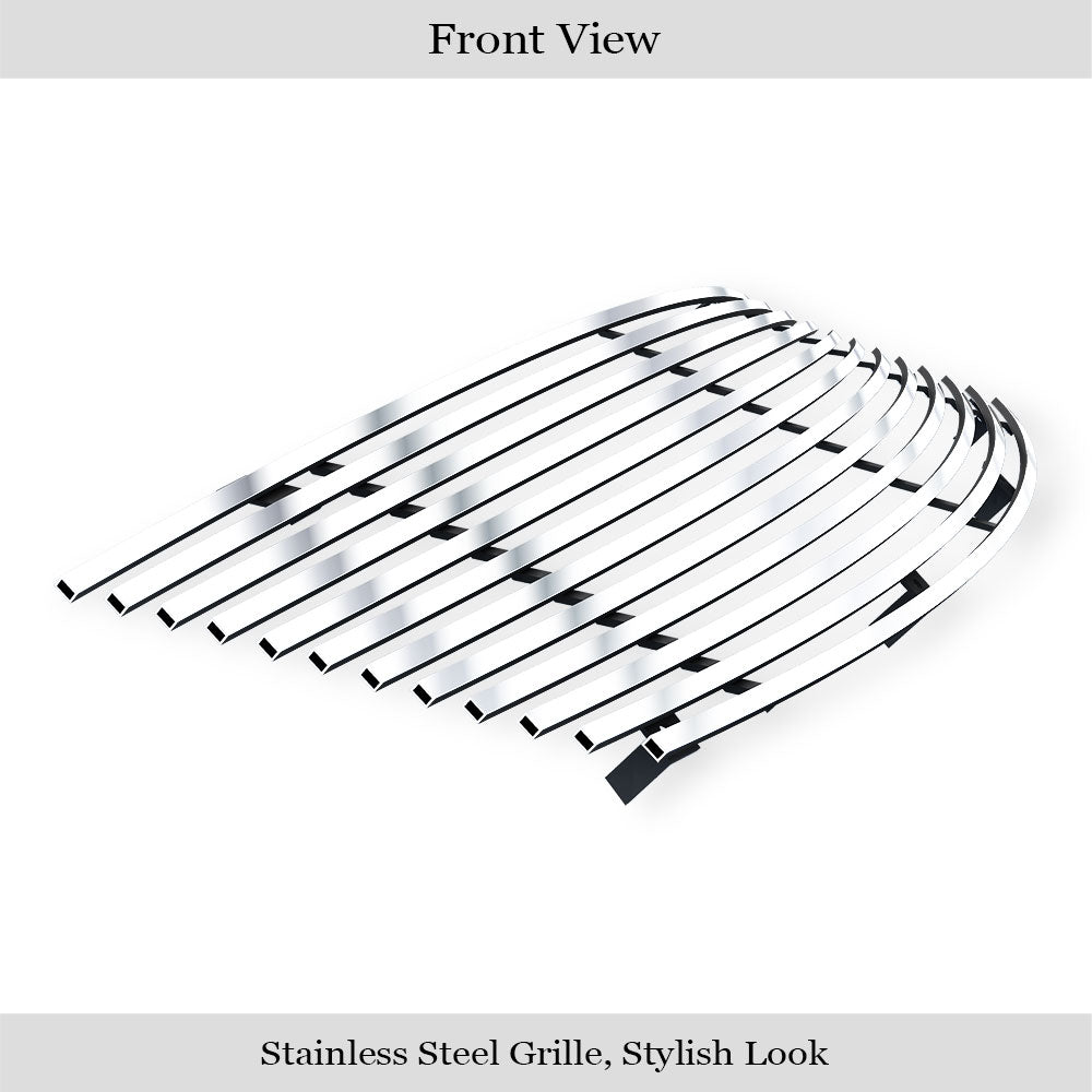 Stainless Steel Main Upper Stainless Steel Billet Grille 2008-2010 Infiniti M35 /2008-2010 Infiniti M45 GR14HFI57C