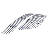 Stainless Steel Main Upper + Lower Bumper Stainless Steel Billet Grille 2002-2004 Nissan Altima GR14HGI91S