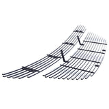Stainless Steel Main Upper + Lower Bumper Stainless Steel Billet Grille 2002-2004 Nissan Altima GR14HGI91S