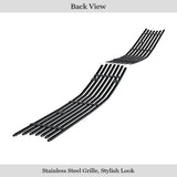 Stainless Steel Lower Bumper Black Stainless Steel Billet Grille 2005-2009 Pontiac G6 Not For GXP Model GR16FEA31J