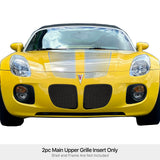 Stainless Steel Main Upper Black Wire Mesh Grille 2006-2009 Pontiac Solstice GR16GEE45H