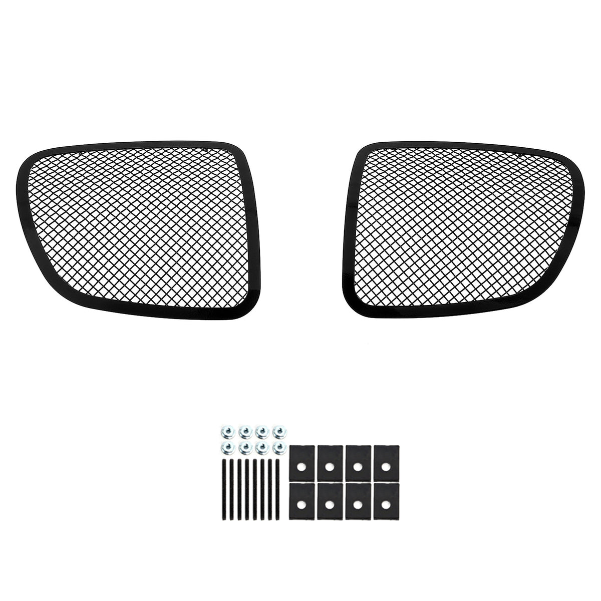 Stainless Steel Main Upper Black Wire Mesh Grille 2006-2009 Pontiac Solstice GR16GEE45H