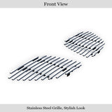 Stainless Steel Main Upper Stainless Steel Billet Grille 2005-2009 Pontiac G6 Not For GXP Model GR16HEA58S