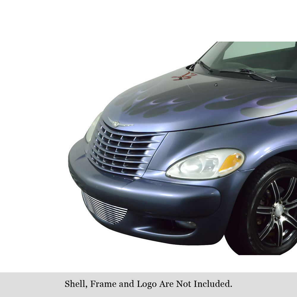 Stainless Steel Lower Bumper Stainless Steel Billet Grille 2000-2005 Chrysler PT Cruiser (Not for GT or Turbo Models with intercooler) GR18FFE73C