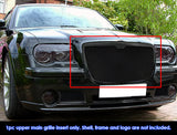 Stainless Steel Main Upper Black Wire Mesh Grille 2005-2010 Chrysler 300 /2005-2010 Chrysler 300C GR18GEC00H