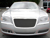 Stainless Steel Fog Light Cover Mesh Grille 2011-2014 Chrysler 300 With Adaptive Cruise (Not For SRT8)/2011-2014 Chrysler 300C With Adaptive Cruise (Not For SRT8) GR18GFC03S