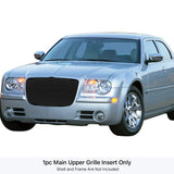 Stainless Steel Main Upper Black Stainless Steel Billet Grille 2005-2010 Chrysler 300 /2005-2010 Chrysler 300C GR18HEC00J