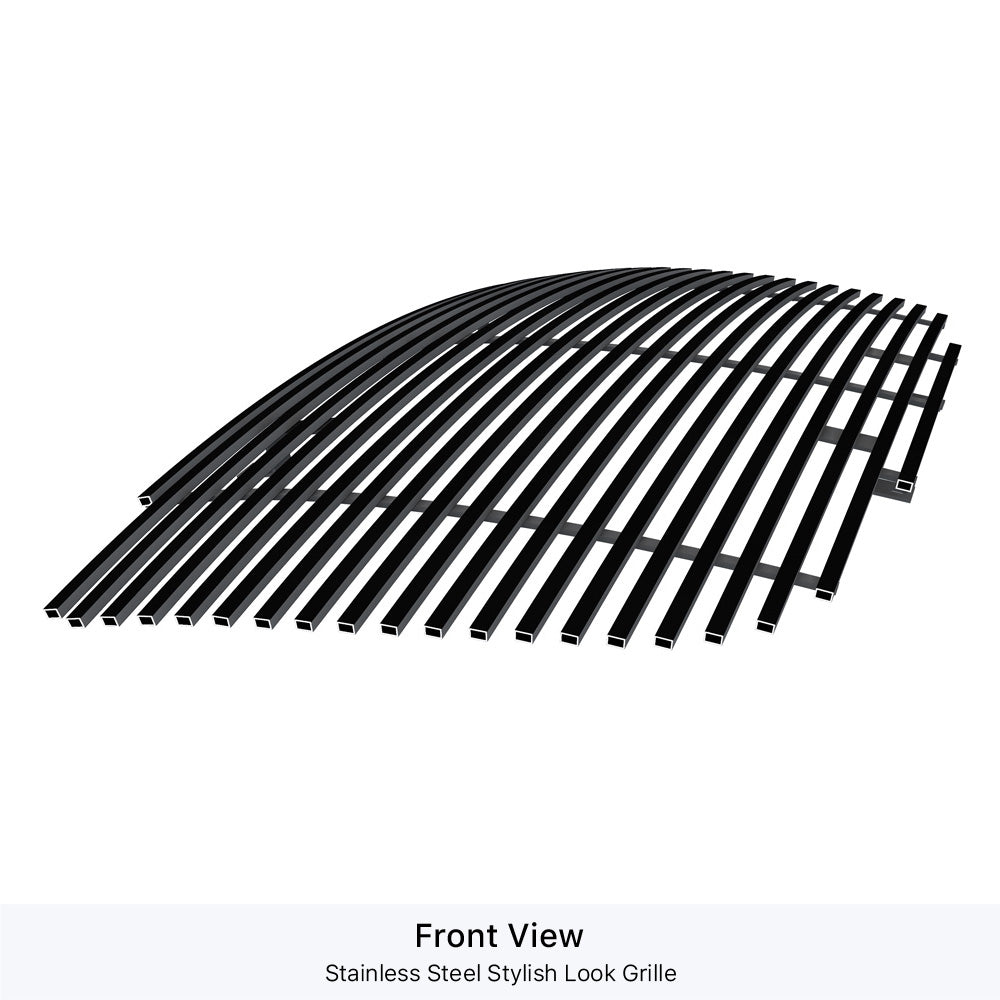Stainless Steel Main Upper Black Stainless Steel Billet Grille 2005-2010 Chrysler 300 /2005-2010 Chrysler 300C GR18HEC00J