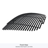 Stainless Steel Main Upper Black Stainless Steel Billet Grille 2005-2010 Chrysler 300 /2005-2010 Chrysler 300C GR18HEC00J