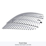 Stainless Steel Main Upper Stainless Steel Billet Grille 2005-2010 Chrysler 300 /2005-2010 Chrysler 300C GR18HEC00S