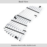 Stainless Steel Main Upper Stainless Steel Billet Grille 2004-2008 Chrysler Crossfire GR18HFE25C
