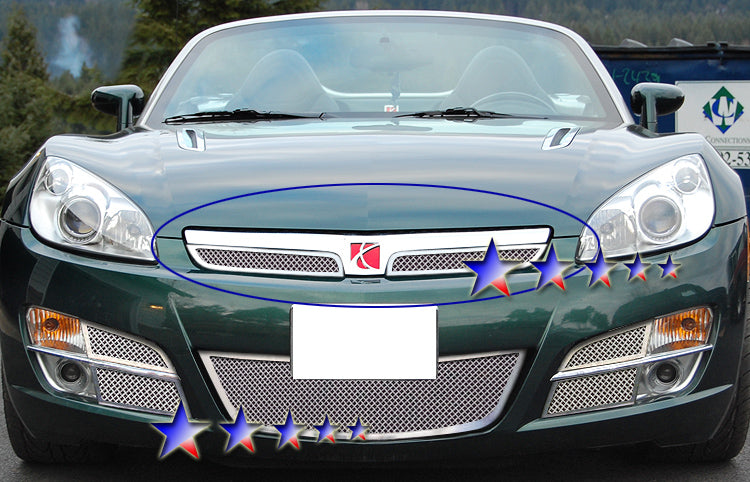 Stainless Steel Main Upper Mesh Grille 2007-2009 Saturn Sky Red Line GR19GGF18T
