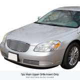 Stainless Steel Main Upper Stainless Steel Billet Grille 2006-2009 Buick Lucerne Not for Super Model GR19HFD90S