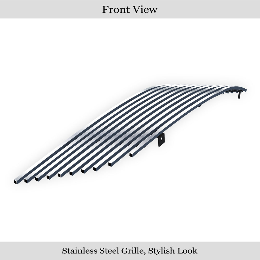 Stainless Steel Main Upper Stainless Steel Billet Grille 2007-2009 Saturn Aura GR19HGF14C