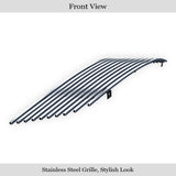 Stainless Steel Main Upper Stainless Steel Billet Grille 2007-2009 Saturn Aura GR19HGF14C