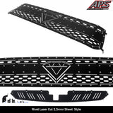 Stainless Steel Main Upper Sheet Grille 2014-2017 Toyota Tundra Not fit with front sensor behind logo GR20DEI85D