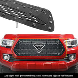 Stainless Steel Main Upper Sheet Grille 2016-2017 Toyota Tacoma Not Fit With Front Sensor GR20DFC58D