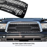 Stainless Steel Main Upper Sheet Grille 2010-2013 Toyota Tundra 1 PC Without Logo Show GR20DFG55M