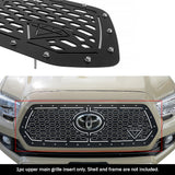 Stainless Steel Main Upper Sheet Grille 2018-2019 Toyota Tacoma with front sensor TSS GR20DFJ31D
