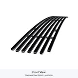 Stainless Steel Main Upper Black Stainless Steel Billet Grille 1992-1995 Toyota Pickup 4WD GR20FEA43J