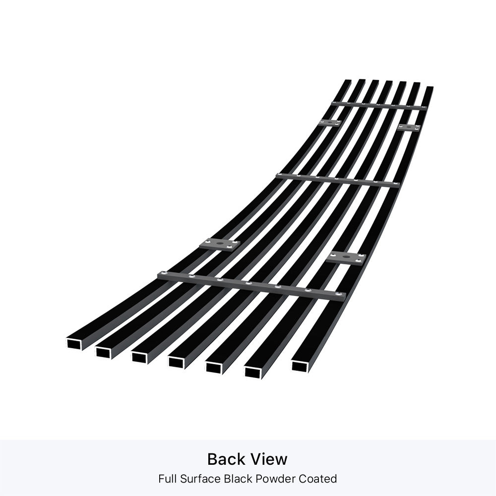 Stainless Steel Main Upper Black Stainless Steel Billet Grille 1992-1995 Toyota Pickup 4WD GR20FEA43J