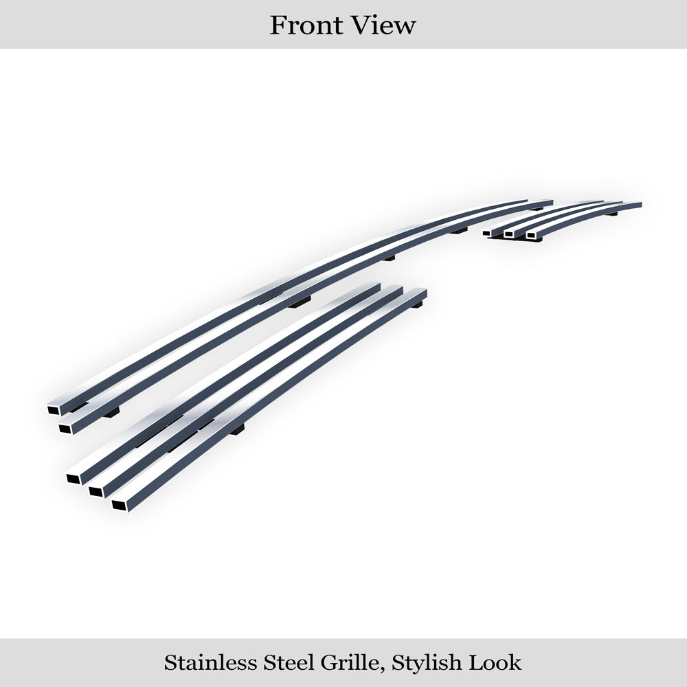 Stainless Steel Main Upper Stainless Steel Billet Grille 2003-2005 Toyota 4Runner GR20FED24S