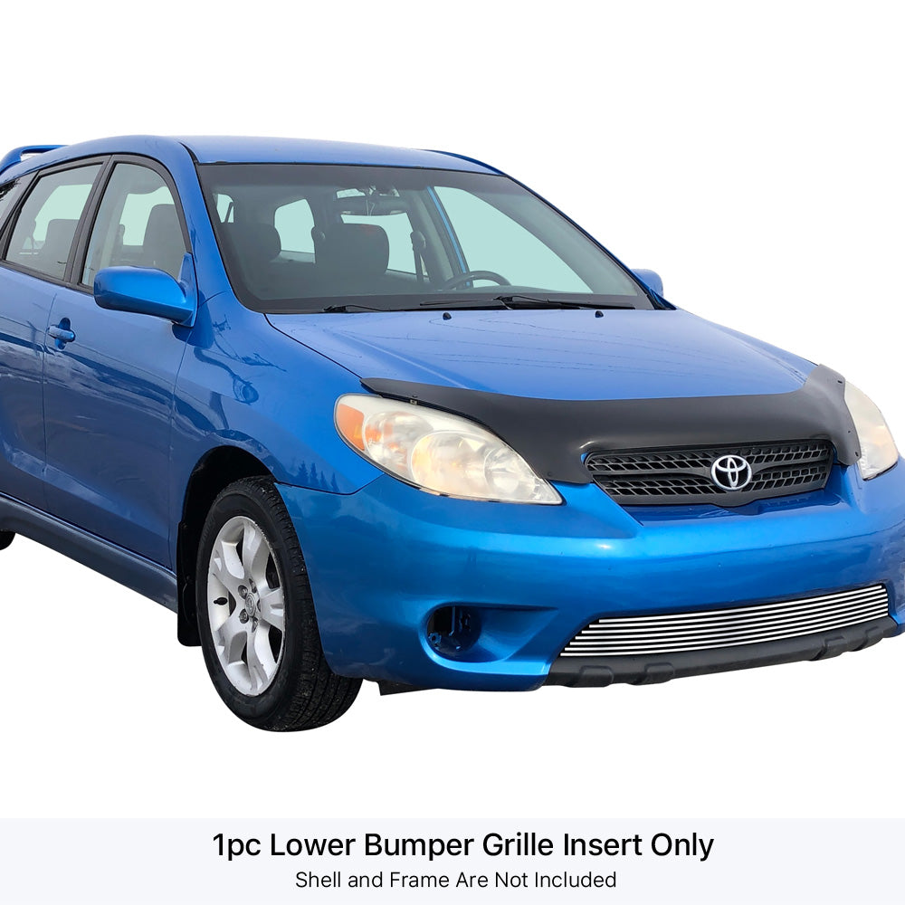 Stainless Steel Lower Bumper Stainless Steel Billet Grille 2003-2008 Toyota Matrix GR20FED27S