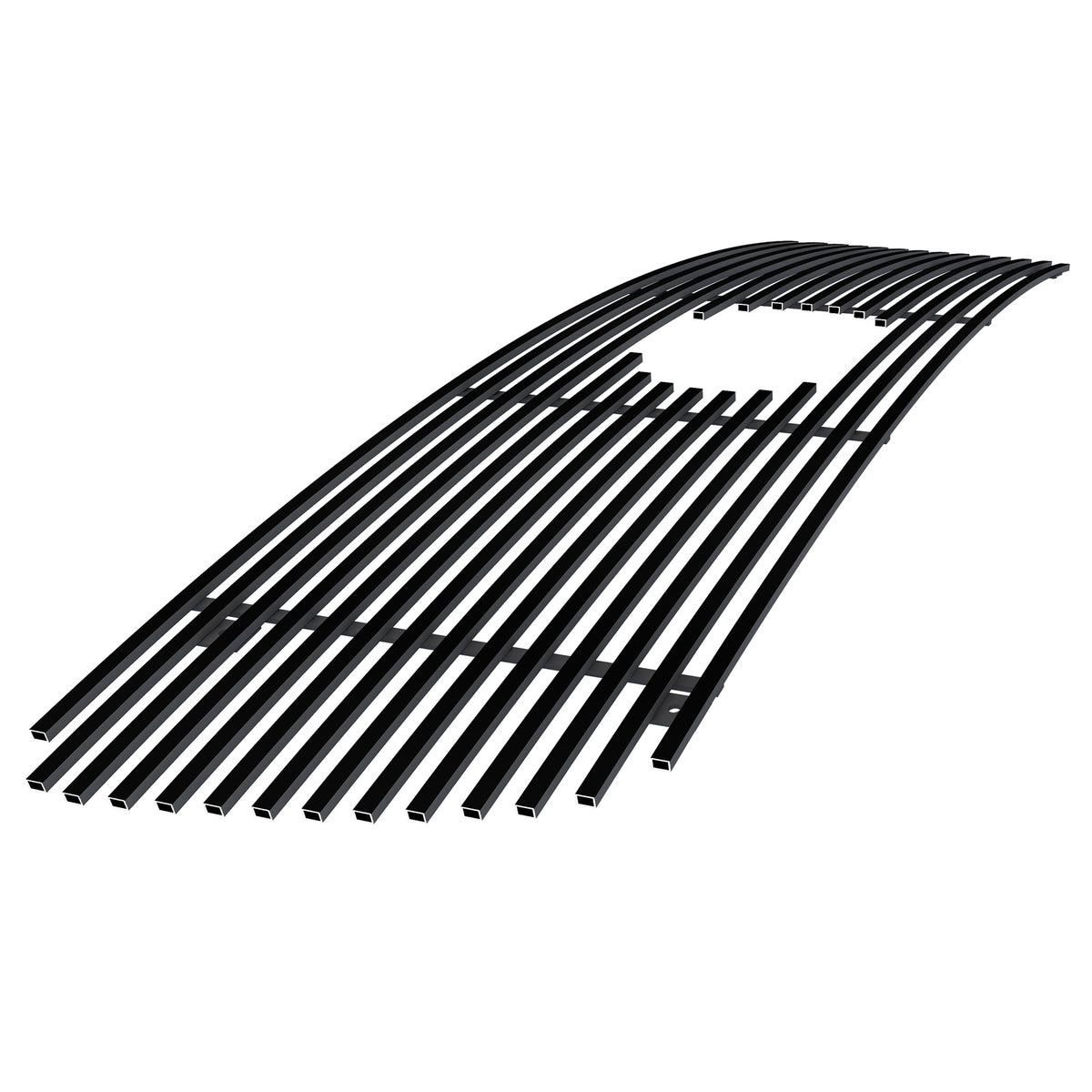 Stainless Steel Main Upper Black Stainless Steel Billet Grille 2007-2009 Toyota Tundra With Logo Show GR20FED58J