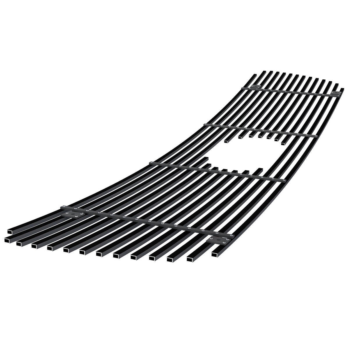 Stainless Steel Main Upper Black Stainless Steel Billet Grille 2007-2009 Toyota Tundra With Logo Show GR20FED58J
