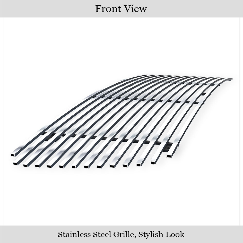 Stainless Steel Main Upper Stainless Steel Billet Grille 2007-2009 Toyota Tundra GR20FED64S