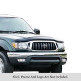 Stainless Steel Lower Bumper Black Stainless Steel Billet Grille 2001-2004 Toyota Tacoma Prerunner 4WD GR20FED82J
