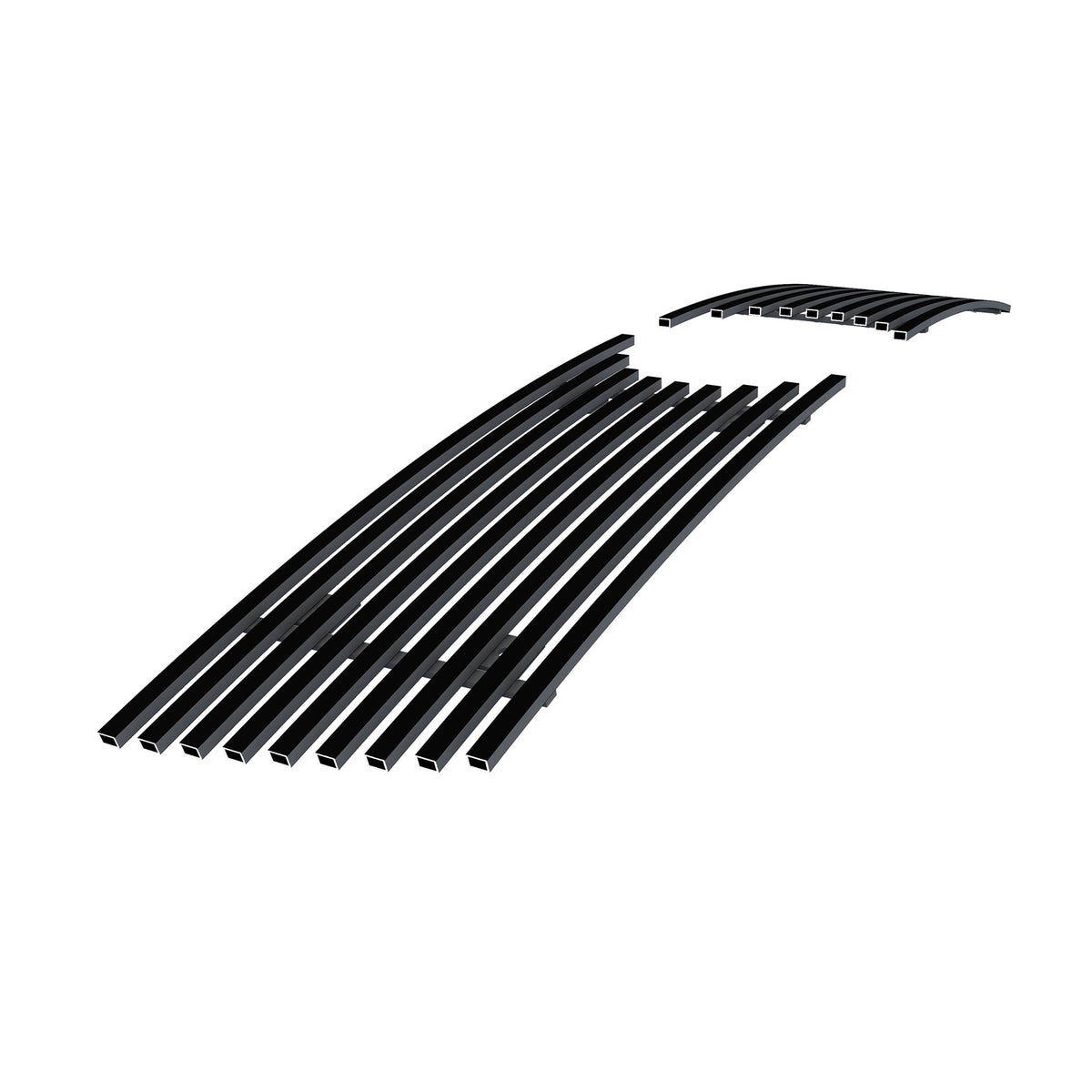 Stainless Steel Main Upper Black Stainless Steel Billet Grille 2009-2012 Toyota RAV4 Not for Limited GR20FEE78J