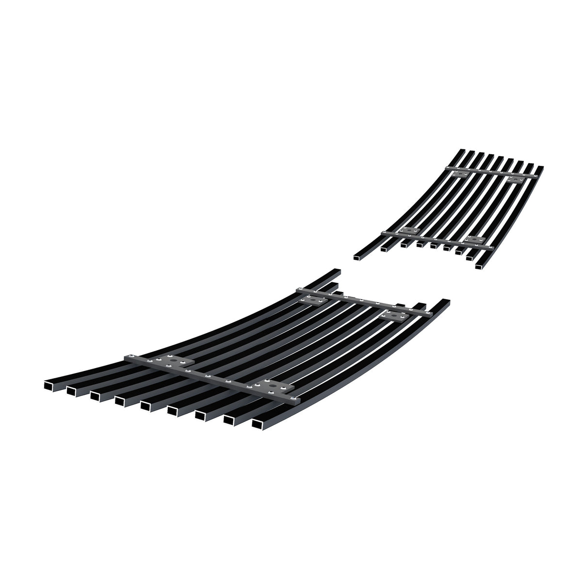 Stainless Steel Main Upper Black Stainless Steel Billet Grille 2009-2012 Toyota RAV4 Not for Limited GR20FEE78J