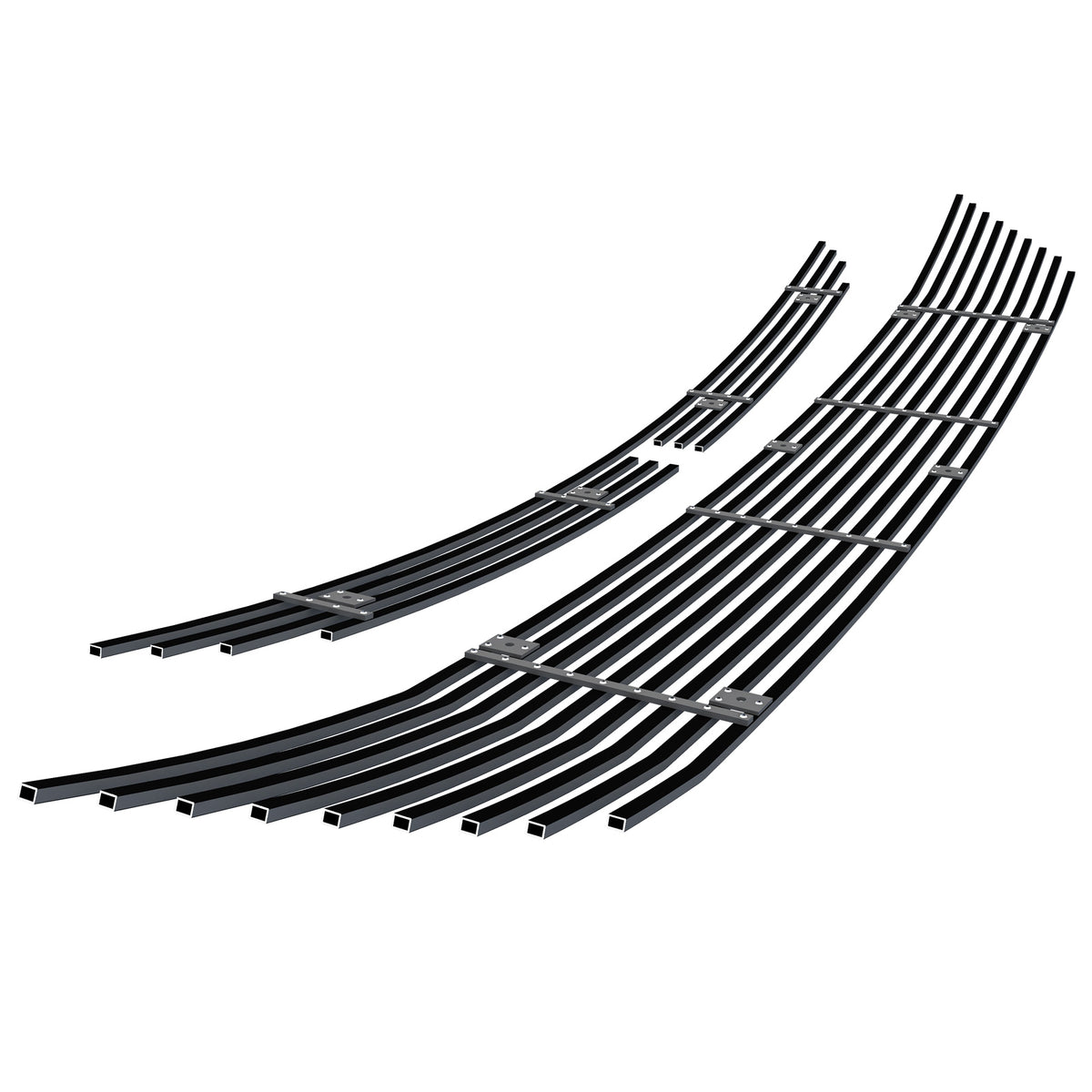 Stainless Steel Lower Bumper Black Stainless Steel Billet Grille 2016-2018 Toyota RAV4 With Camera (Not for SE) GR20FEE83J
