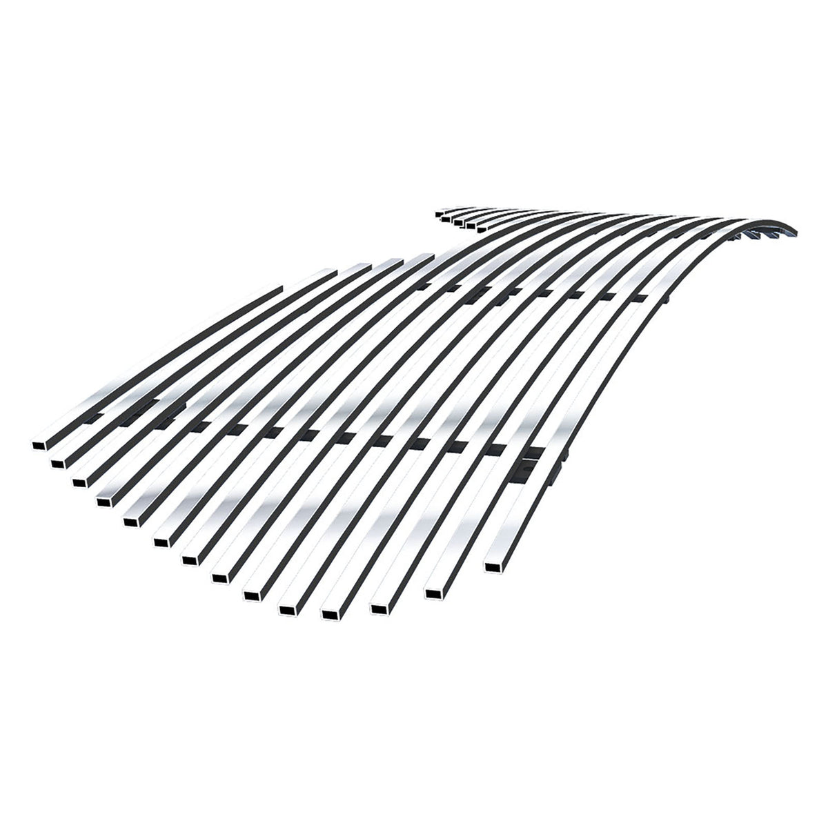 Stainless Steel Main Upper Stainless Steel Billet Grille 2020-2025 Toyota Highlander Without Camera GR20FEJ41S