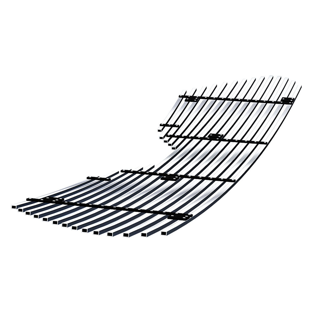 Stainless Steel Main Upper Stainless Steel Billet Grille 2020-2025 Toyota Highlander Without Camera GR20FEJ41S