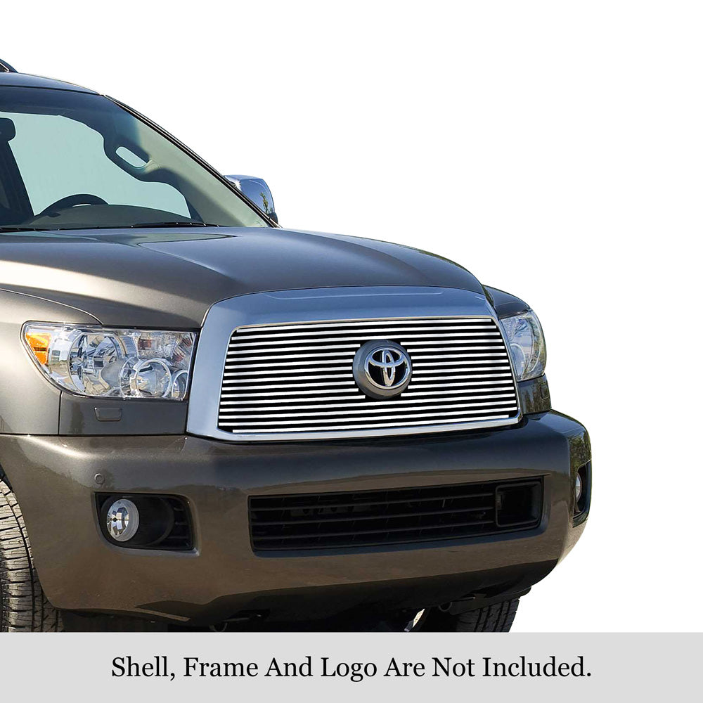 Stainless Steel Main Upper Stainless Steel Billet Grille 2008-2017 Toyota Sequoia GR20FFE53S