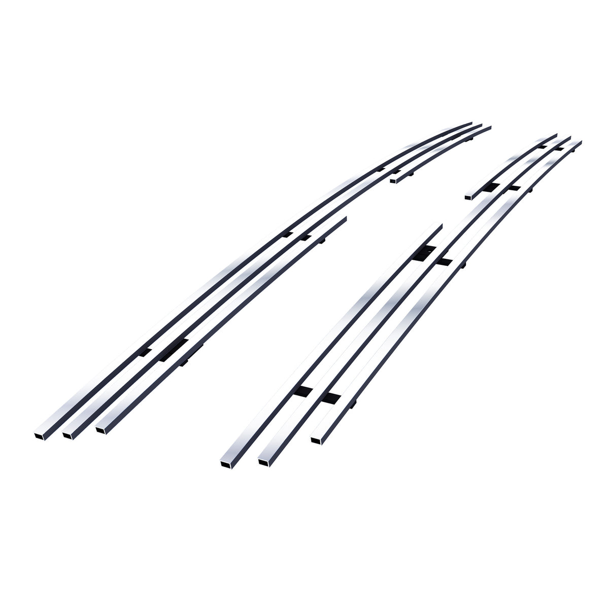 Stainless Steel Main Upper Stainless Steel Billet Grille 1998-2000 Toyota Tacoma 2WD Not For Prerunner GR20FFE63S