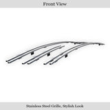 Stainless Steel Main Upper Stainless Steel Billet Grille 2004-2007 Toyota Highlander not for Hybrid GR20FFH16S