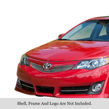 Stainless Steel Main Upper Stainless Steel Billet Grille 2012-2014 Toyota Camry SE GR20FFI33S