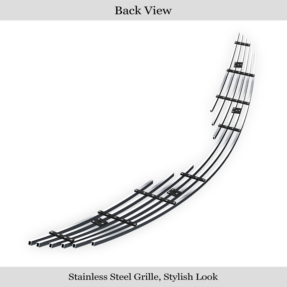 Stainless Steel Main Upper Stainless Steel Billet Grille 2012-2014 Toyota Camry SE GR20FFI33S