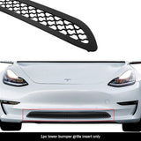 Stainless Steel Lower Bumper Black Wire Mesh Grille 2017-2025 Tesla Model 3 GR20GEB34K