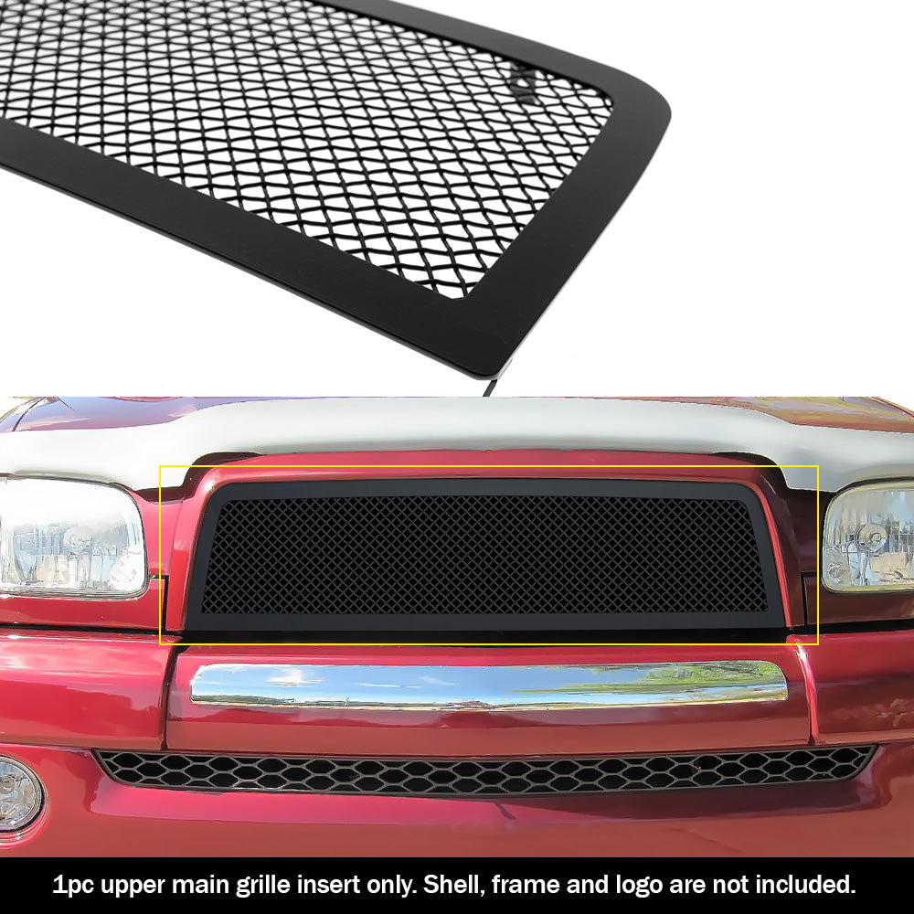 Stainless Steel Main Upper Black Wire Mesh Grille 2003-2006 Toyota Tundra GR20GEC93H