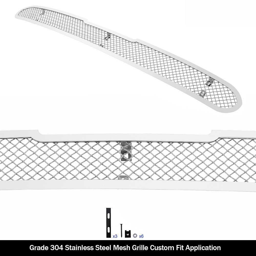 Stainless Steel Lower Bumper Mesh Grille 2001-2004 Toyota Tacoma 2WD, Not for Prerunner GR20GED38T