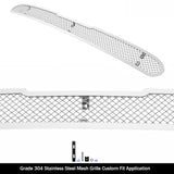 Stainless Steel Lower Bumper Mesh Grille 2001-2004 Toyota Tacoma 2WD, Not for Prerunner GR20GED38T