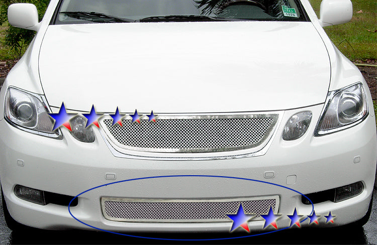Stainless Steel Lower Bumper Mesh Grille 2005-2007 Lexus GS 300 /2005-2007 Lexus GS 350 /2005-2007 Lexus GS 430 /2005-2007 Lexus GS 450H GR20GED54T