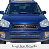Stainless Steel Lower Bumper Black Wire Mesh Grille 2001-2003 Toyota RAV4 Not For S Model GR20GEE77H