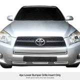 Stainless Steel Lower Bumper Mesh Grille 2009-2012 Toyota RAV4 Not for Limited GR20GEE80T